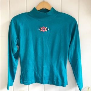 Turquoise Vintage Nuovo Shirt